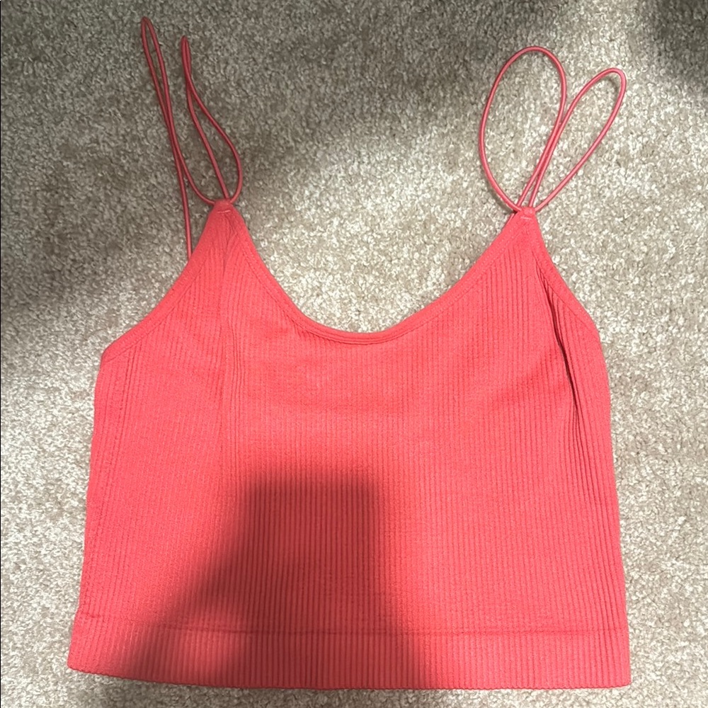 Forever 21 ribbed crop tank